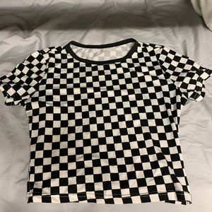 Checkered top